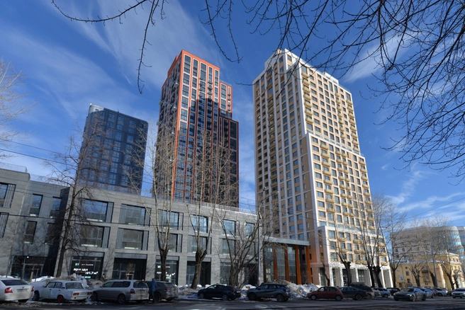 Discovery Residence — комплекс из трех высоток с ультрасовременной начинкой, строящийся неподалеку от главного корпуса УрФУ и Дендропарка | Источник: «Атомстройкомплекс»