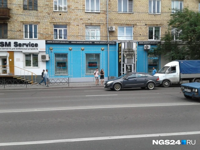 После аварии водитель повезла пострадавшего в травмпункт