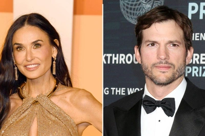 Деми Мур оставила обиды и стала опорой для бывшего мужа