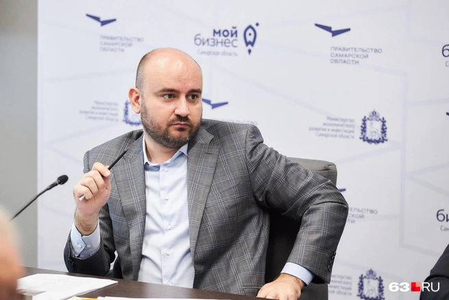 В конце встречи Вячеслав Федорищев отметил, что в регионе необходимо наращивать культуру предпринимательства | Источник: Роман Данилкин / 63.RU