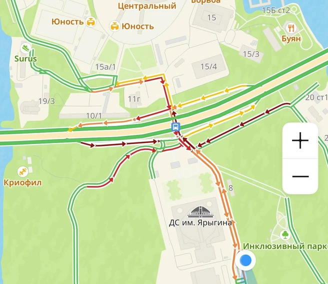 Уехать с концерта было нелегко | Источник: 2gis.ru