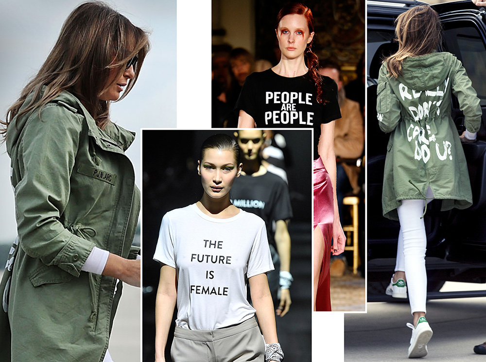 Работа над ошибками: чем Мелания Трамп могла заменить «скандальную» парку | marieclaire.ru