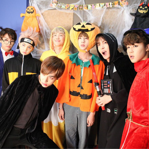 Как BTS и другие звезды отпраздновали Хэллоуин в TikTok