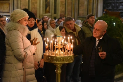 Рождественские богослужения в храмах Тюмени