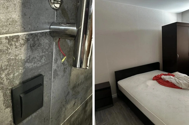 В таком состоянии квартира оказалась после арендаторов | Источник: героиня публикации