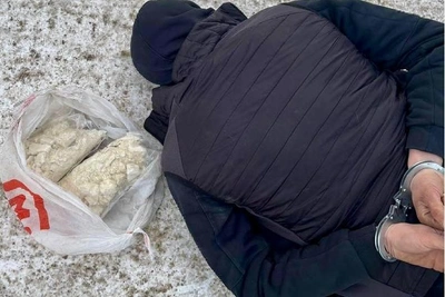 На трассе в Зауралье задержали курьеров с 4 кг мефедрона