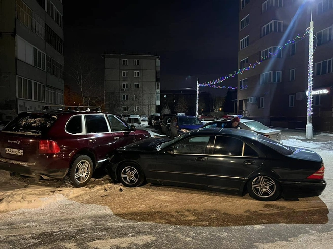 Одна из инсценированных аварий | Источник: Прокуратура Красноярского края / Telegram