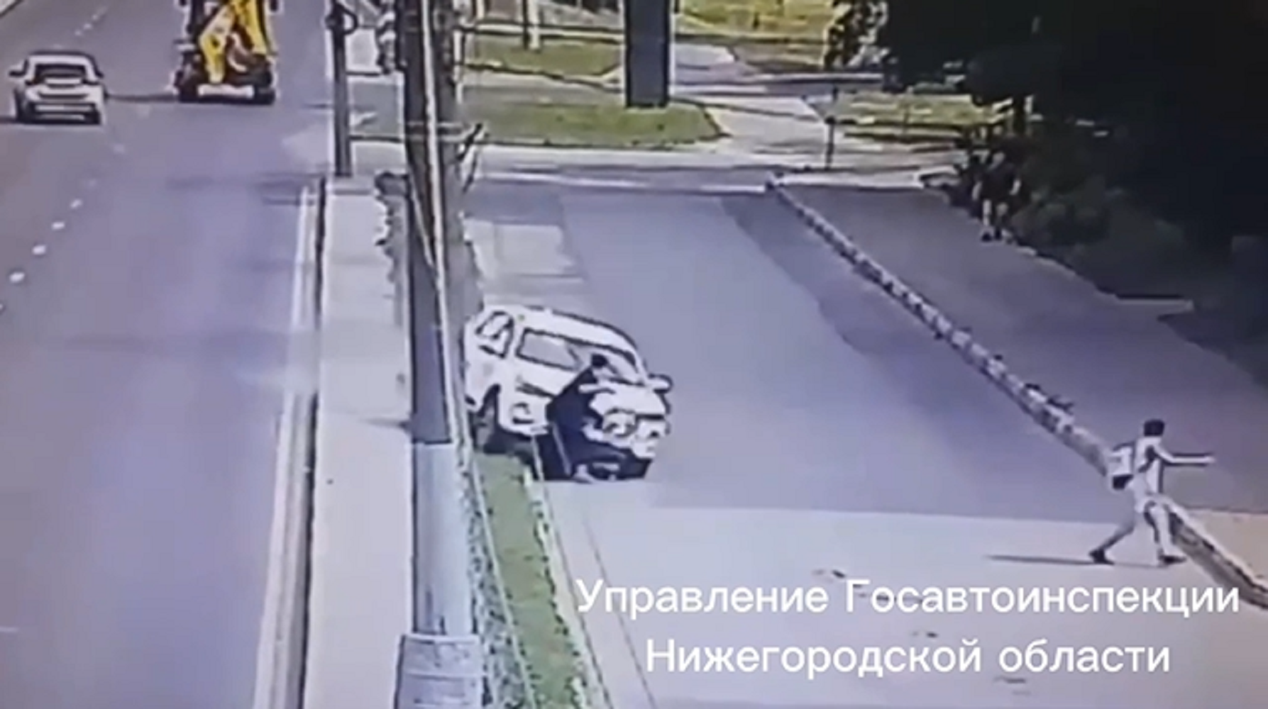 Появилось видео момента ДТП на проспекте Ленина, где водитель каршеринга насмерть сбил пешехода