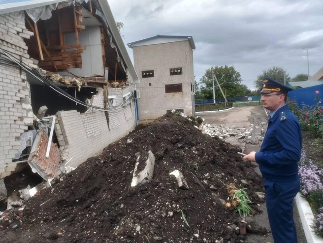 При обрушении пострадала постоялица | Источник: прокуратура Краснодарского края