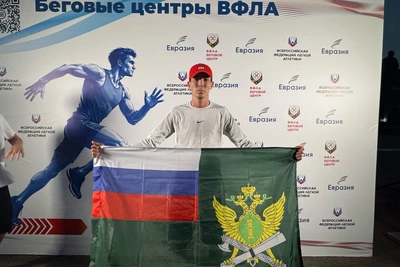 Пристав из Калмыкии выиграл массовый забег