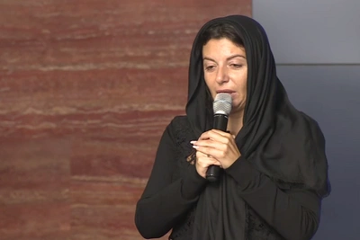 Simonyan Breaks Down at Keosayan Memorial