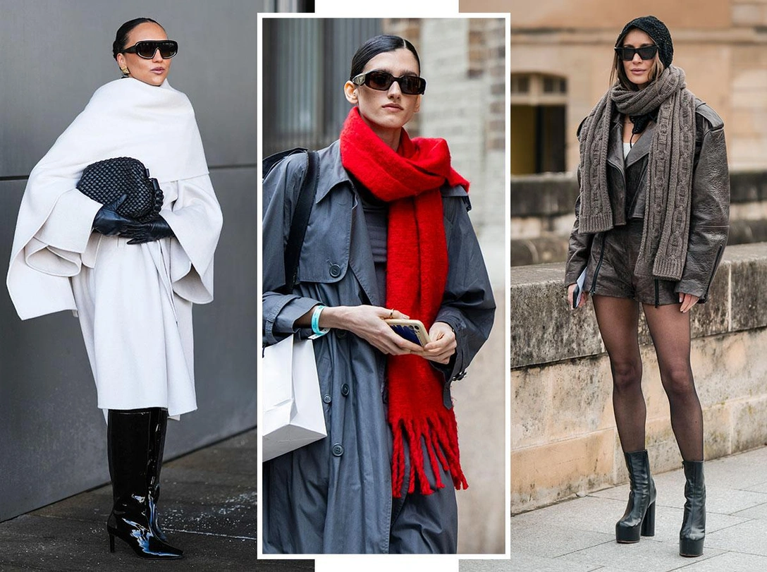 Модные шарфы на зиму 2024/25 — от ярких и пушистых до принтов и бахромы | marieclaire.ru