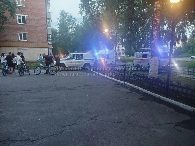 Девочка выпала с четвертого этажа кирпичной пятиэтажки | Источник: Новости Прокопьевск, Киселевск / Telegram