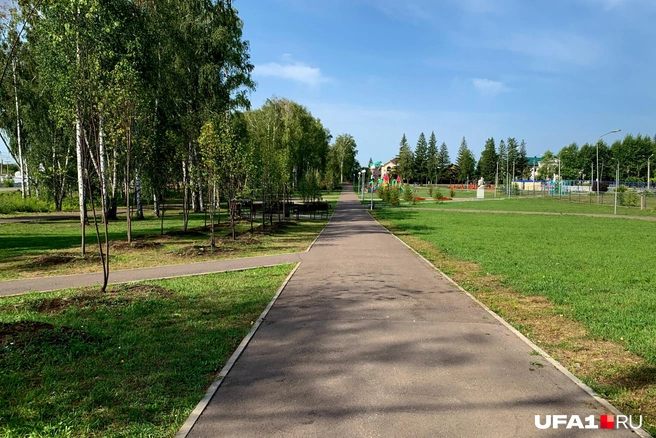 Парк в Чишмах