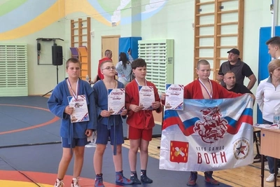 Соревнования по самбо в Вятском Посаде