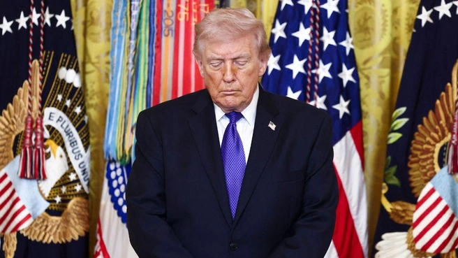 Дональд Трамп выразил как надежды, так и сомнения в том, что попадёт в рай. | Источник: MEGA