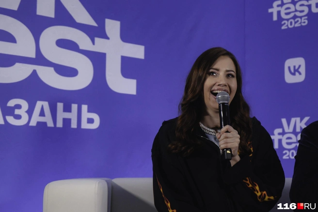 Олеся Иванченко заявила, что певец Филипп Киркоров потрогал ее за грудь | Источник: Лина Саитова / 116.RU