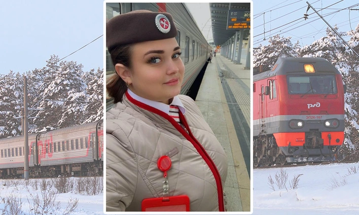 До моря прогуляться нельзя, сварить суп в микроволновке можно: как работает проводница поезда Барнаул–Адлер | Источник: Александра Погран, через NGS22.RU; Matveychuk Anatoliy/Shutterstock/Fotodom.ru; коллаж Vokrugsveta.ru