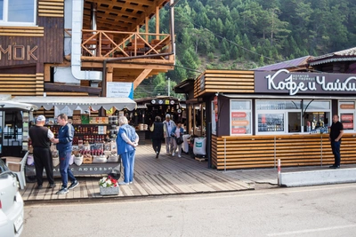 В Листвянке продают кафе на рыбном рынке за 2 миллиона
