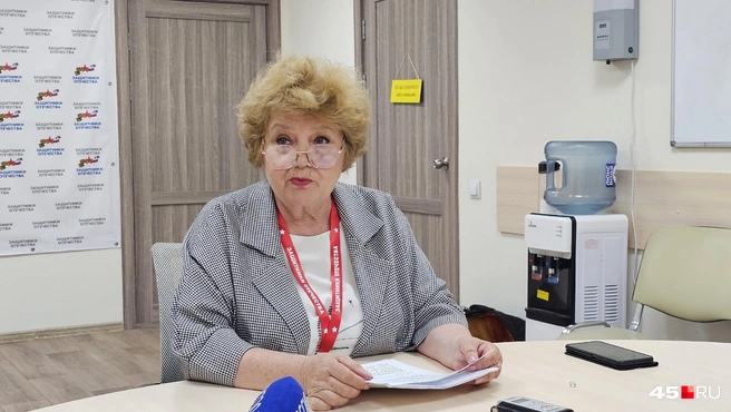 Руководитель регионального отделения фонда «Защитники Отечества» Наталья Семина | Источник: Дарья Никитченко / 45.RU