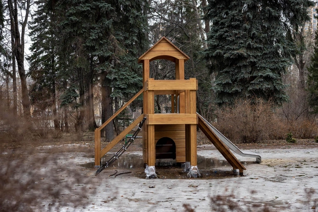 Тут также будет новая детская площадка | Источник: пресс-служба администрации Екатеринбурга