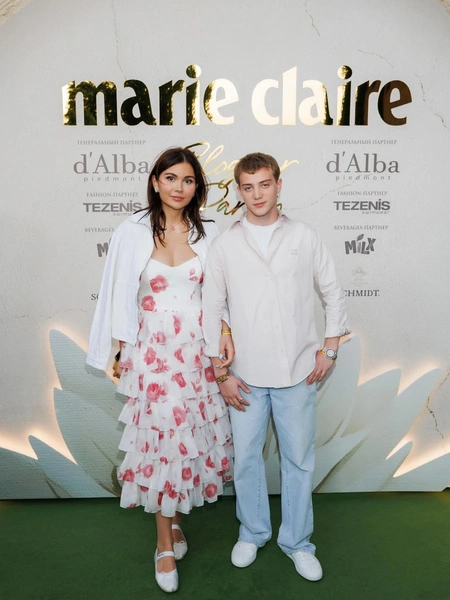 Марьям Тилляева с женихом Арно | Источник: Соцсети