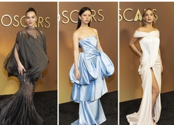 Лучшие платья Governors Awards 2025 — со сложными драпировками. Топ-10 образов