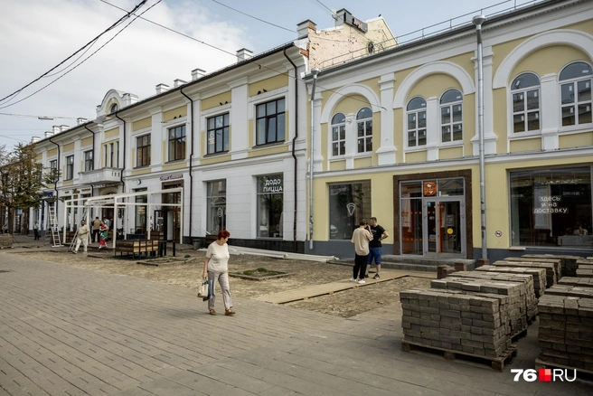 Созданием пешеходного центра занимается компания «Ярдормост» | Источник: Александр Куренной / 76.RU