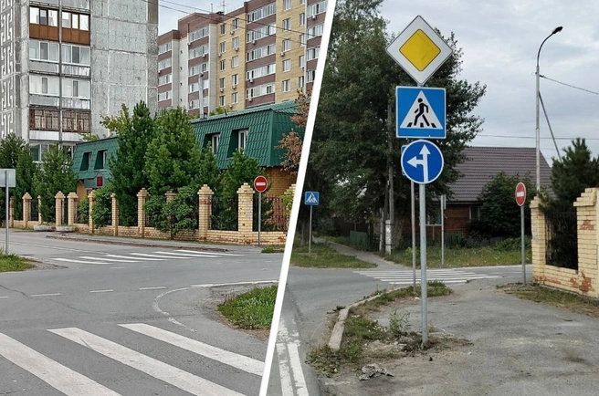 Теперь выехать на Степную можно только с Червишевского тракта | Источник: ЧС Тюмень / Telegram