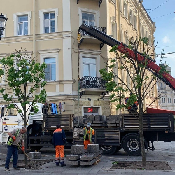 Благоустройство 1-й Советской | Источник: Центральный район за комфортную среду обитания