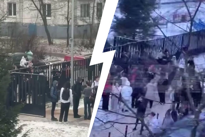 Показываем, что творилось в элитной школе в Подмосковье, где подросток напал на учеников | Источник: ОИНФО: Одинцово, Звенигород, Голицыно, Кубинка, Baza / T.me