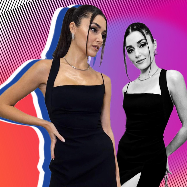 Маленькое черное платье: Ханде Эрчел продемонстрировала идеальный ...