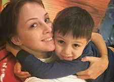 Старший сын Полины Дибровой научился хитрить