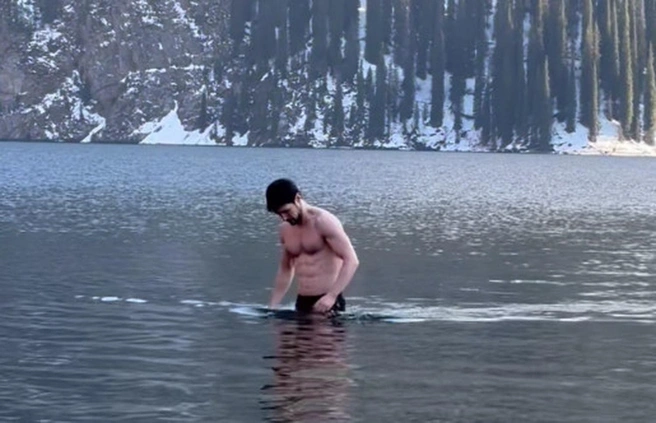 Павла Дурова не будут штрафовать за купание в запрещенном месте в Казахстане | Источник: Pavel Durov / Телеграм