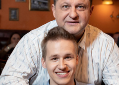 Александр Самойленко снялся в сериале вместе с сыном