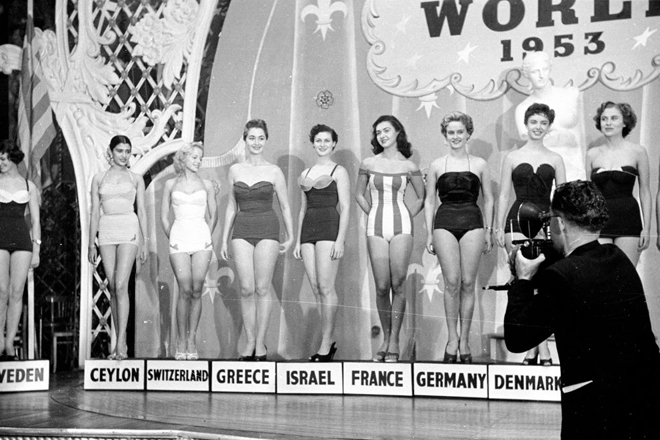 Участницы конкурса «Мисс мира», 1953 год
