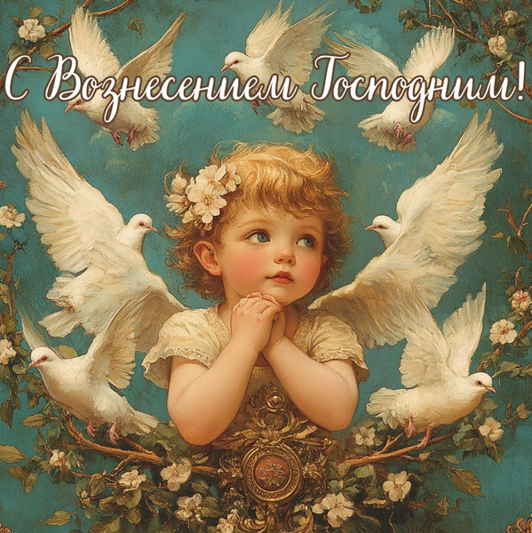 Красивые открытки «С Вознесением Господним» для родителей, свекрови, бабушек и дедушек — в общем, всех | parents.ru