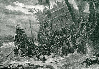 Крушение «Белого корабля»: как пьянство изменило историю Англии XII века и привело к династическому кризису