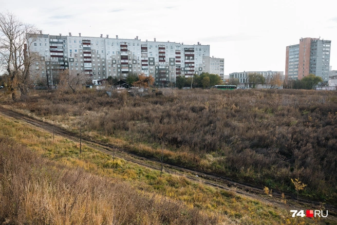 Если идти по Российской дальше, то на месте, где когда-то были домики, теперь видно только пустырь | Источник: Наталья Лапцевич
