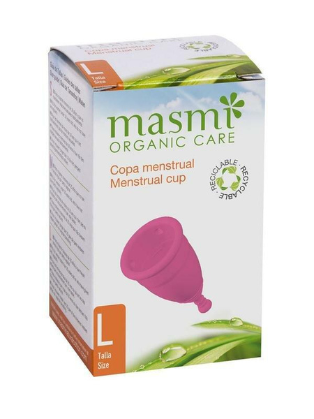 Гигиеническая менструальная чаша размера L — Masmi Organic Care
