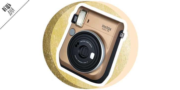 Фотоаппарат, Instax mini 70 Gold  | thegirl.ru