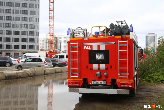 Беспилотники ударили по Екатеринбургу утром 31 августа | Источник: Читатель E1.RU