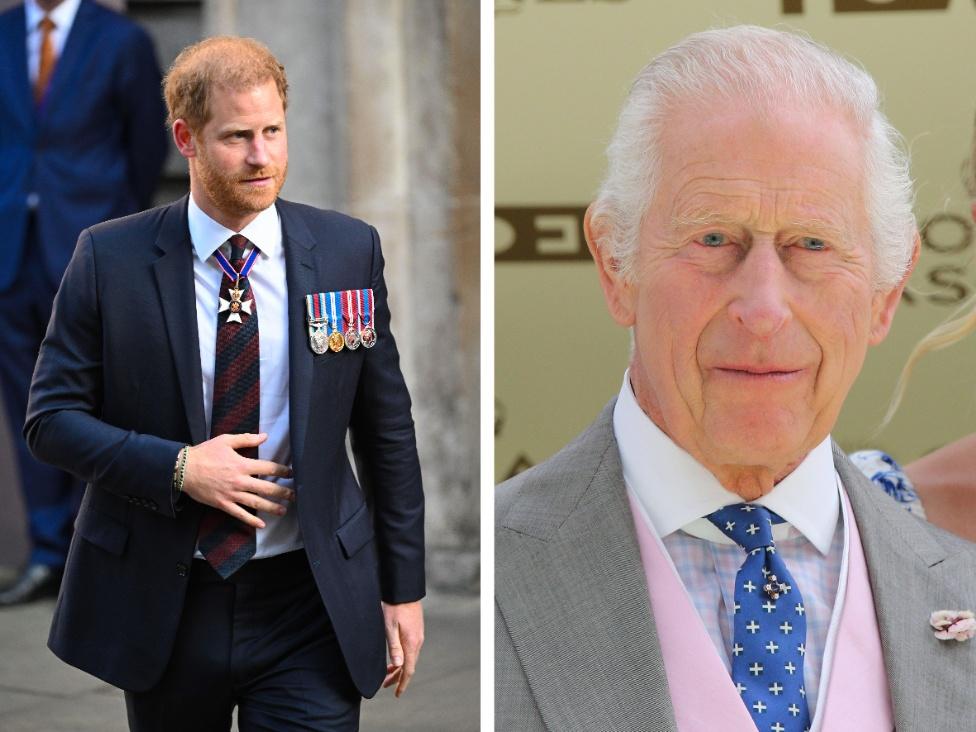 Принц Гарри; король Карл | marieclaire.ru