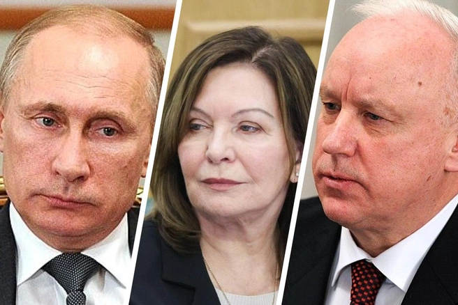 Ирина Подносова училась на юриста вместе с Путиным и Бастрыкиным | Источник: kremlin.ru, Правительство РФ