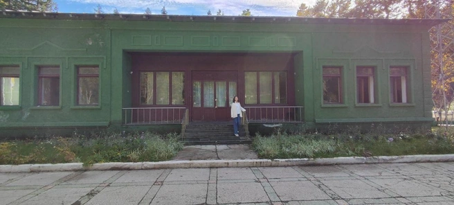 Дача Сталина на озере Рица | Источник: личный архив Евгении