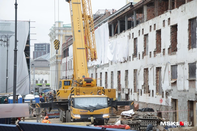 Ремонт Ленинградского вокзала | Источник: Дмитрий Толстошеев / MSK1.RU