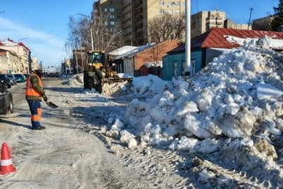 График вывоза снега в Тамбове действует до 20 февраля