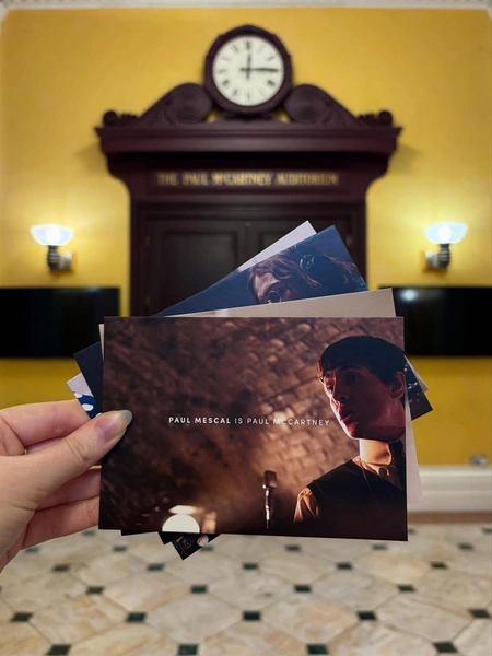 Байопик о The Beatles: первые фото Пола Мескала в роли Пола Маккартни и Харриса Дикинсона в образе Джона Леннона | Источник: Ливерпульский институт исполнительских искусств