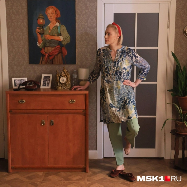 Мария Матвеева на съемочной площадке | Источник: Артем Устюжанин / MSK1.RU