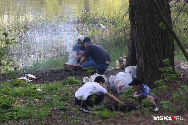 Не обязательно ждать майских праздников, чтобы пожарить шашлык | Источник: Татьяна Спиридонова / MSK1.RU